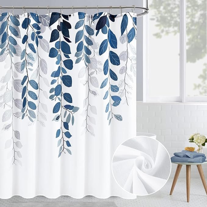 BOODII Blue Shower Curtain